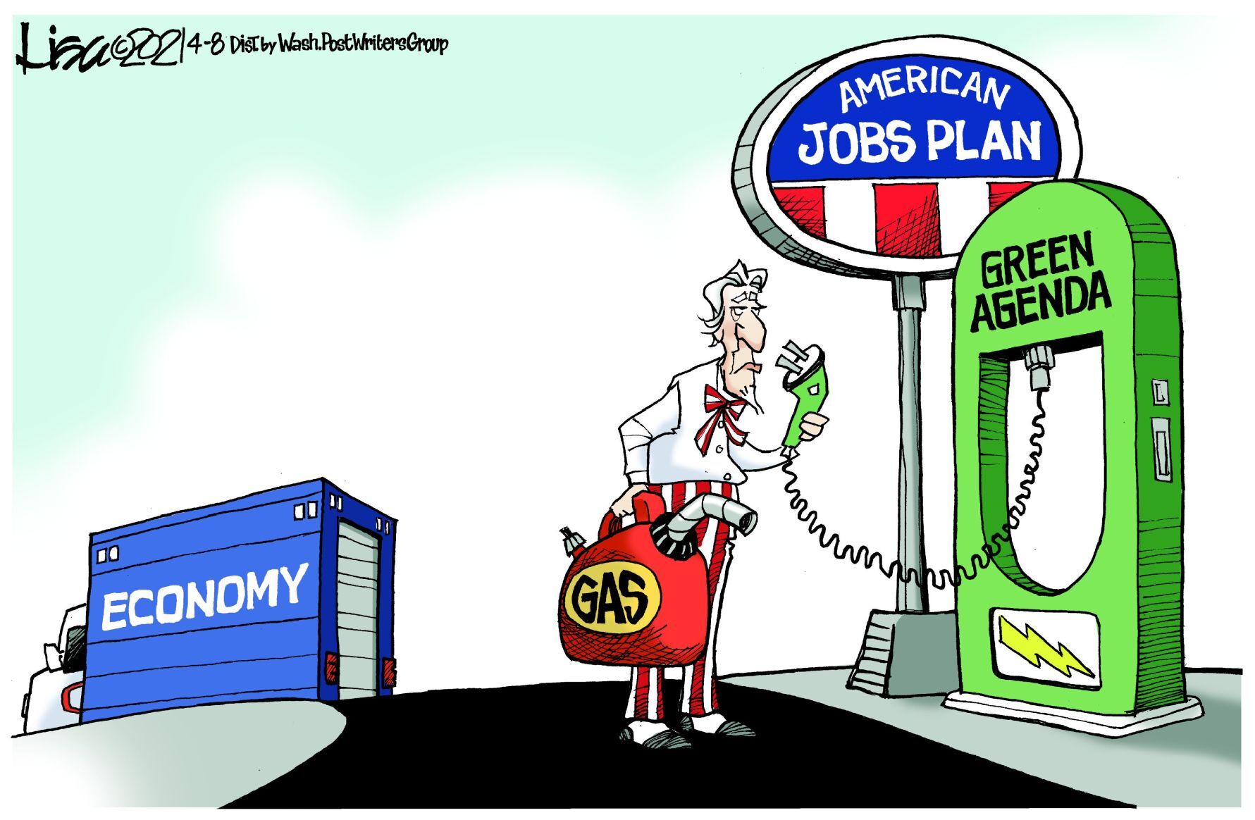 Lisa Benson cartoon